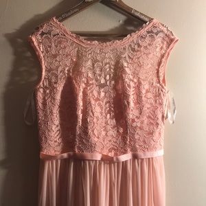 David’s Bridal bridesmaids dress